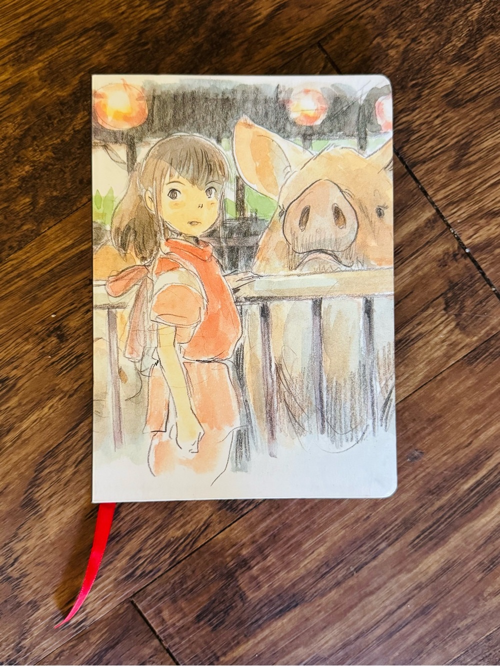 Spirited Away Sketch Notebook — Studio Ghibli new w tag